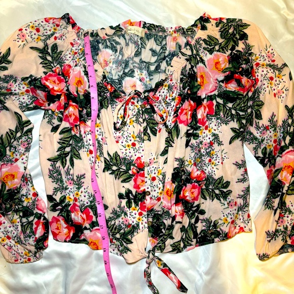 Alter’d State Women’s Medium Floral Shirt Blouse - Picture 10 of 16